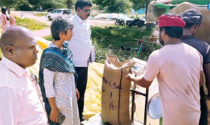 காஞ்சிபுரம் மாவட்டத்தில் 73 நேரடி நெல் கொள்முதல் நிலையங்கள்