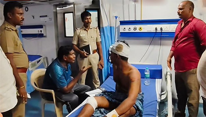வேலை முடிந்து சென்ற வாலிபரிடம் கொள்ளை