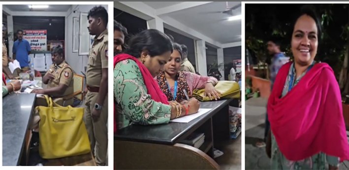 பெண்ணின் லேப்டாப் பையை பத்திரமாக ஒப்படைத்த ஸ்விக்கி ஊழியர்!