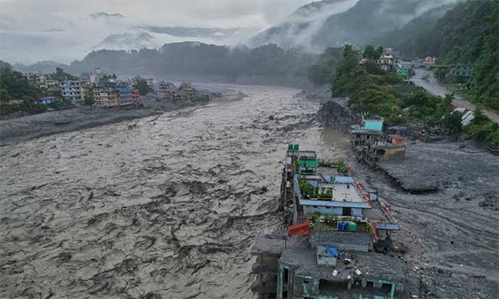 நேபாள பெருவௌ்ளம்... பலி எண்ணிக்கை 1357 ஆக உயர்வு