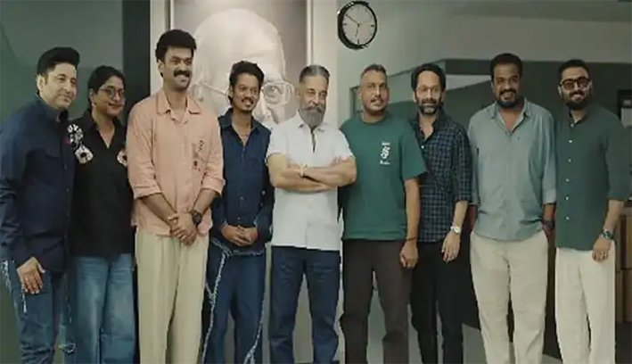 கமலிடம் வாழ்த்து பெற்ற “பெத்லகேம் குடும்ப யூனிட்” படக்குழு