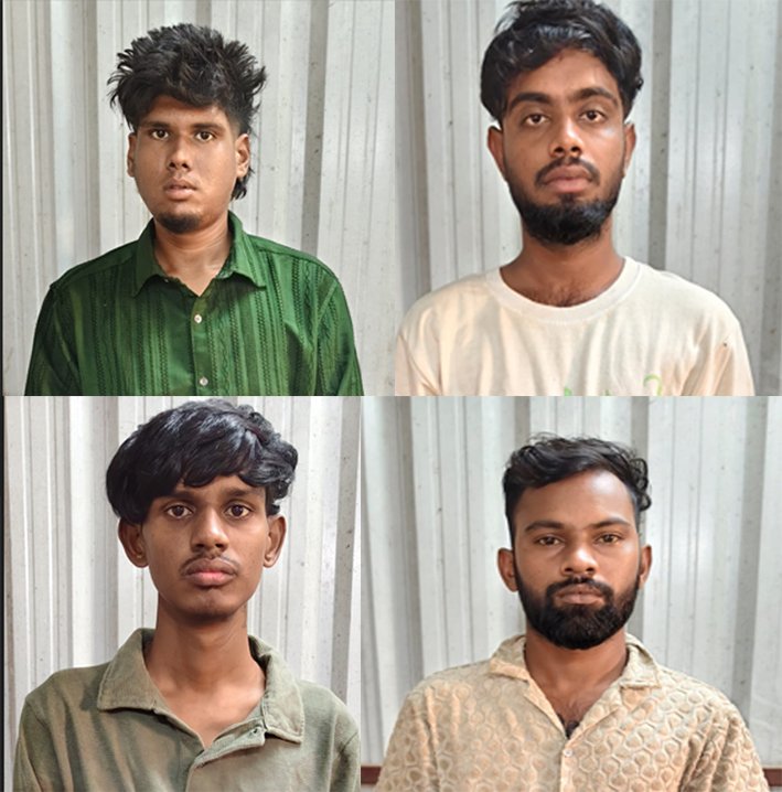 தஞ்சையில் 6,000 போதை மாத்திரைகள் பறிமுதல் – 4 பேர் சிக்கினர்!