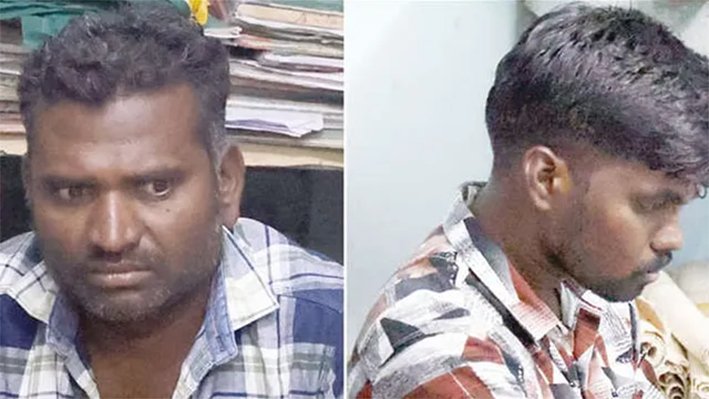 பட்டா மாற்றம் செய்ய ரூ.5,000 லஞ்சம்: நில அளவையர், புரோக்கர் கைது