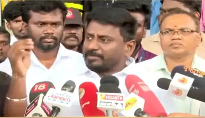 இருமொழிக் கொள்கை என்பதில் உறுதி" - அமைச்சர் ராஜ்மோகன்