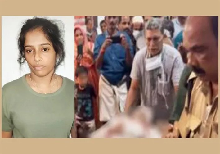 போலீஸ் ஸ்டேசனிற்குள் புகுந்து ஆசிரியைக்கு கத்திக்குத்து