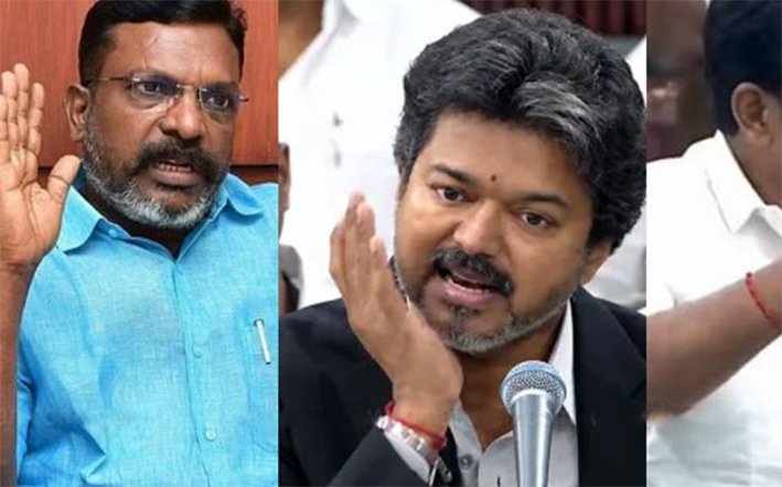 முதல்வரின் சைகை மனித மாண்புகளுக்கு எதிரானது-திருமா.,விமர்சனம்