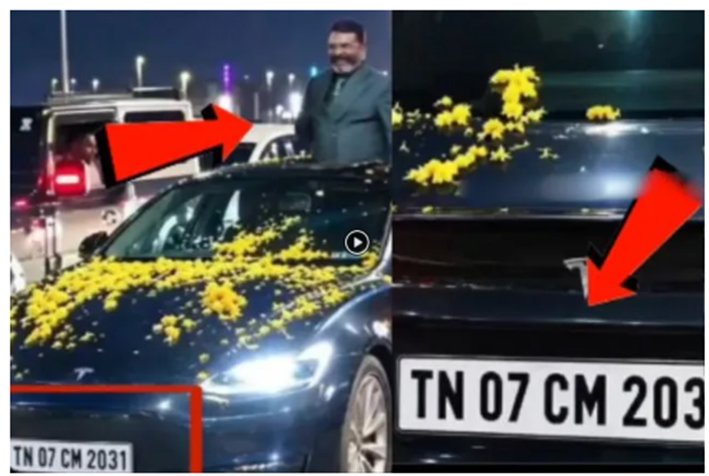 ‘TN 07 CM 2031’ காரில் திருமாவளவன்… கவனம் ஈர்த்த நம்பர்!