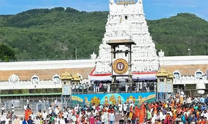 திருப்பதியில் நேற்று 76 ஆயிரம் பக்தர்கள் தரிசனம்