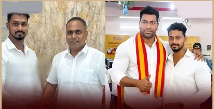 பெண் காவலரிடம் அத்துமீறிய தவெக நிர்வாகி மீது வழக்கு