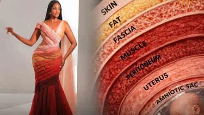 தாய்மையின் வலியை உணர்த்திய ஆடைக்கு 'உலக டிசைனர் விருது'