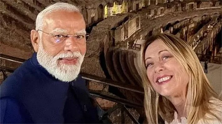 இத்தாலி பிரதமர் ஜார்ஜியா மெலோனிக்கு இந்திய பிரதமர் மோடி வாழ்த்து