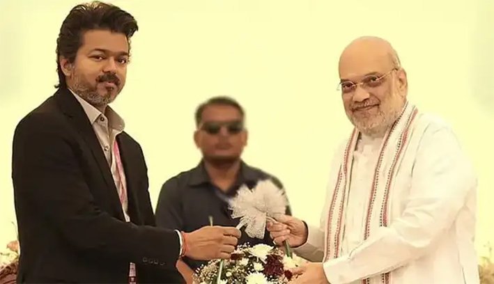 அமித்ஷாவுக்கு பிறந்த நாள் வாழ்த்து தெரிவித்த முதல்வர் விஜய்