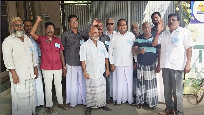 அய்யம்பேட்டையில் UPI வரி விதிப்பைத் திரும்பப் பெறக் கோரி வணிகர்கள் ஆர்ப்பாட்டம்!