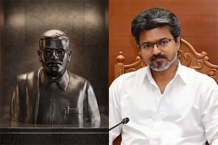 தியாகி சங்கரலிங்கனார் நினைவு நாள்.. முதல்வர் விஜய் மரியாதை