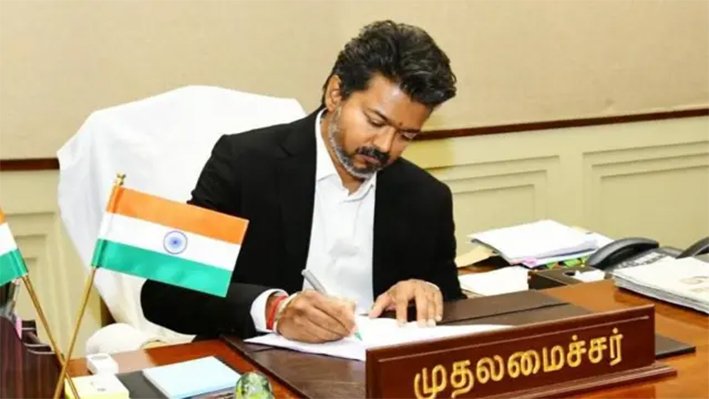 தமிழக மீனவர்களை மீட்கக் கோரி மத்திய அரசுக்கு முதல்வர் விஜய் கடிதம்