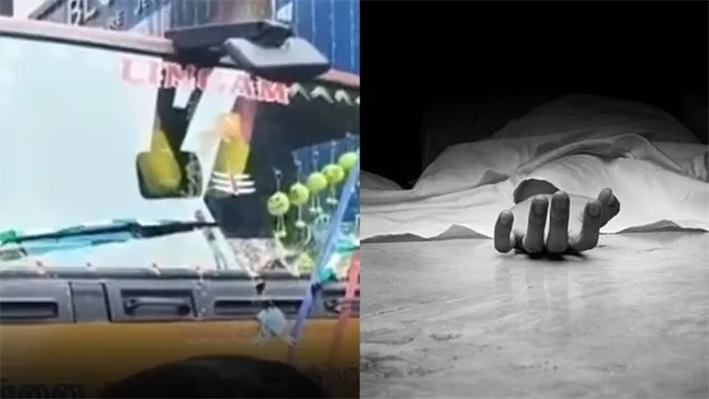 கணவருடன் சென்ற பெண் லாரி மோதி பலி...பரிதாபம்