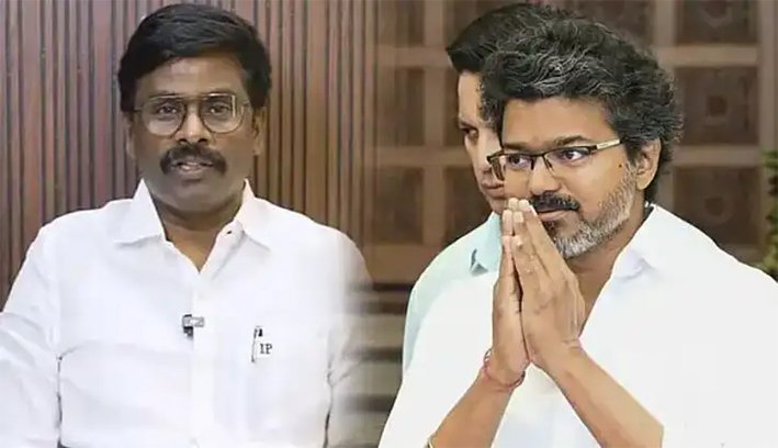 விஜய்யை A-1 குற்றவாளியாகச் சேர்க்க வேண்டும் : திமுக பரந்தாமன் ஆவேசம்!