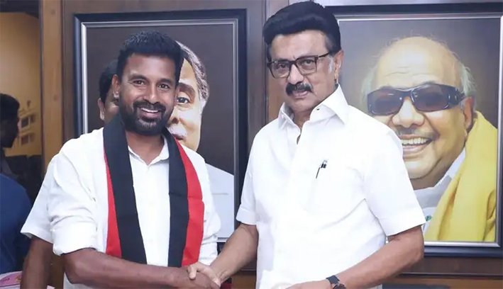 திமுக-வில் இணைந்த பாரதி சுப்பராயன்!