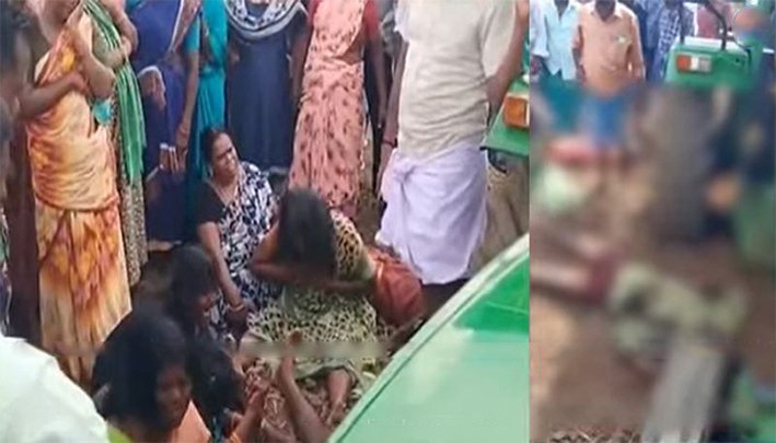 திருவாரூர் அருகே மின்சாரம் தாக்கி தந்தை, மகன் பலி