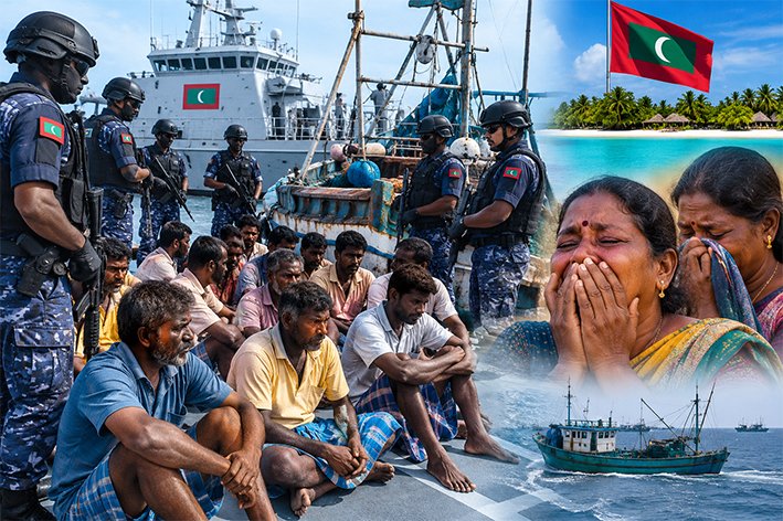 மாலத்தீவில் 30 தூத்துக்குடி மீனவர்கள் சிறைபிடிப்பு – கிராமத்தில் சோகம்!
