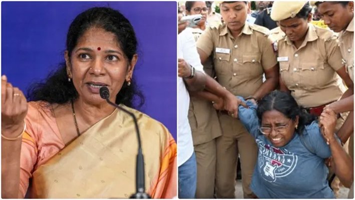 தமிழ்நாட்டில் இருக்கும் பாஜகதான் தவெக”.. கனிமொழி கடும் விமர்சனம்