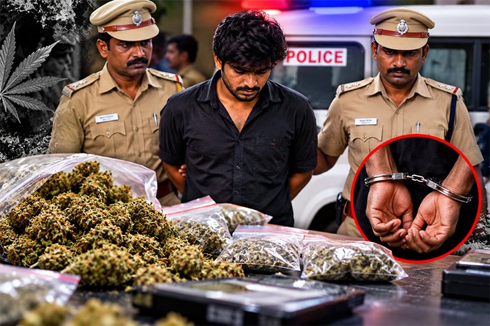 திருச்சியில் கஞ்சா விற்பனை செய்த வாலிபர் கைது