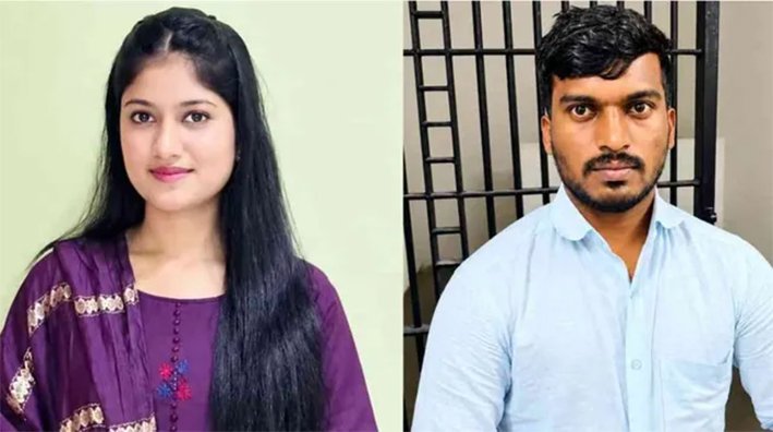 காதலியை 1,000 அடி ஆழ பள்ளத்தாக்கில் தள்ளிக் கொன்ற காதலன்