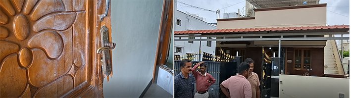 கரூரில் ஆசிரியர் வீட்டில் 32 சவரன் நகை, அமெரிக்க டாலர்கள் கொள்ளை!