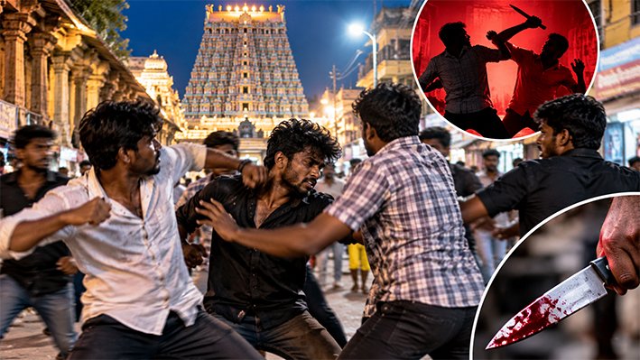 ஸ்ரீரங்கத்தில் வாலிபர்கள் கோஷ்டி மோதல் – கத்திக்குத்து!