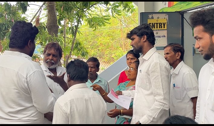 மதுராந்தகம் இடைத்தேர்தல்–செய்தியாளர்களுக்கு மிரட்டல்-பரபரப்பு