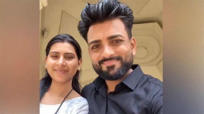 கால்கள் சங்கிலியால் கட்டப்பட்ட நிலையில் புதுமணத் தம்பதி சடலமாக மீட்பு!