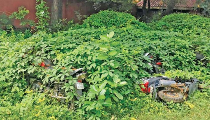 திருவள்ளூரில் வீணாகும் பறிமுதல் வாகனங்கள்-ஏலம் விட கோரிக்கை