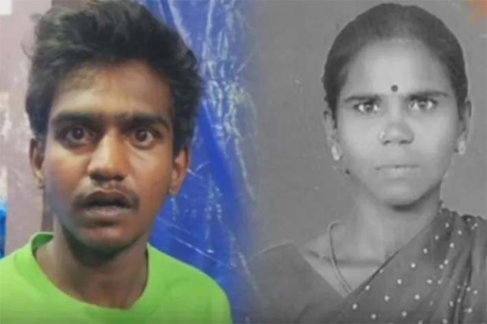 கஞ்சா போதையில் தாயை கொன்ற மகன் கைது