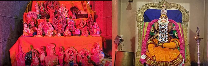 தஞ்சையில் நவராத்திரி உற்சவம்- துர்க்கை அம்மனுக்கு மனோன்மணி அலங்காரம்