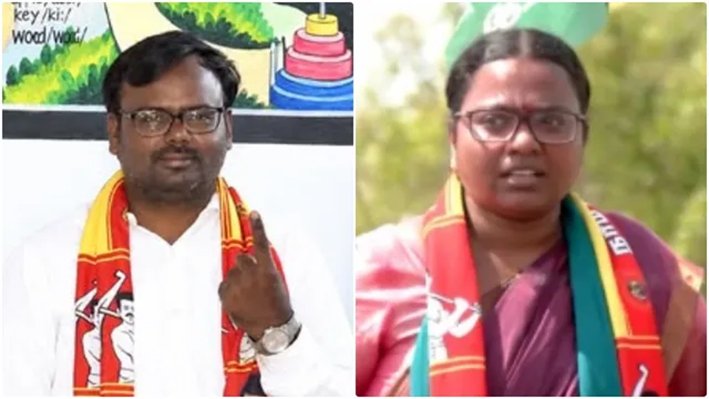 இடைத்தேர்தல்..மதுராந்தகம்,தாராபுரத்தில் நாதக தொடர் பின்னடைவு