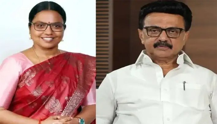 நாதக வேட்பாளர் கார்த்திகா கைது- ஸ்டாலின் கடும் கண்டனம்!