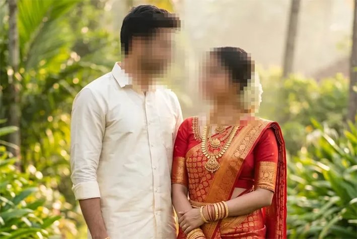 மதுபோதையில் புதுப்பெண், மாமனாரை தாக்கிய புதுமாப்பிள்ளை