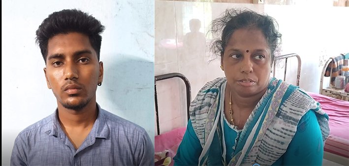 மீண்டும் பெண் இரயில்வே காவலரை தாக்கிய இளைஞர் கைது