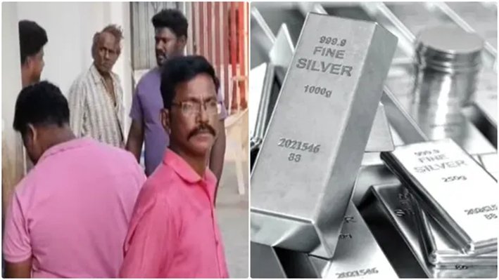 சேலத்தில் 600 கிலோ வெள்ளிப் பொருட்கள் கொள்ளை