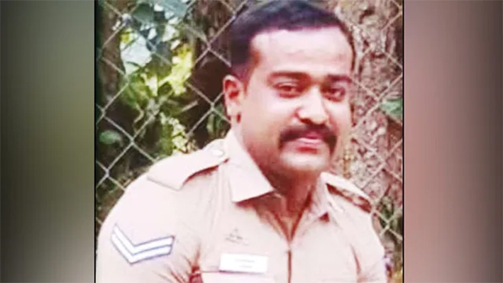 சேலம் அருகே லாரி சக்கரத்தில் சிக்கி காவலர் பலி...