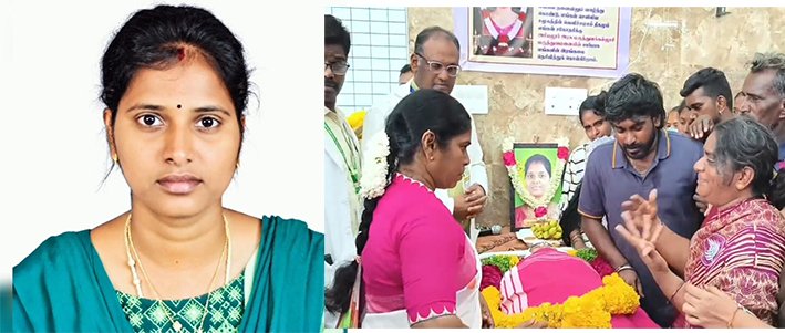 மருத்துவ சேவையாற்றிய செவிலியர் – மறைவுக்குப் பின் 6 பேருக்கு மறுவாழ்வு