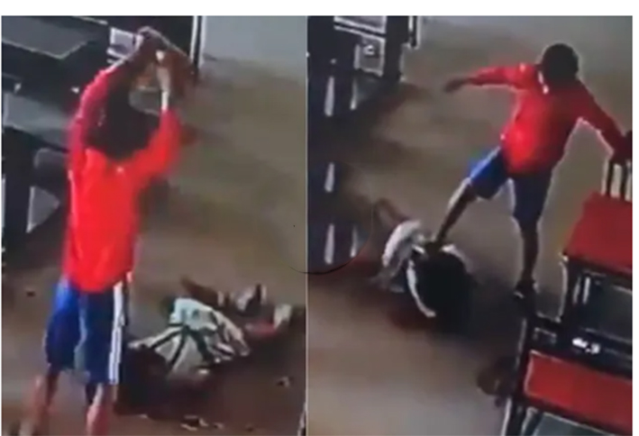 வகுப்பறையில் வைத்து சிறுமியை கொடூரமாக தாக்கிய சிறுவன்