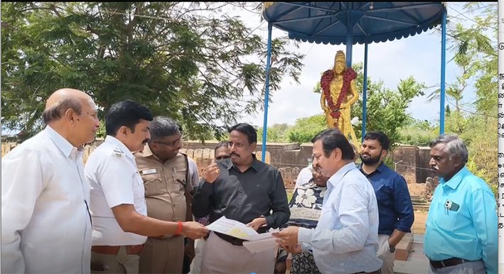 தஞ்சை ராஜராஜ சோழன் சதய விழா – முன்னேற்பாடுகள் குறித்து அதிகாரிகள் ஆய்வு!