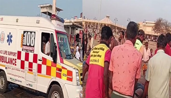 தூத்துக்குடி கடல் அலையில் சிக்கி 5 பேருக்கு கால் முறிவு
