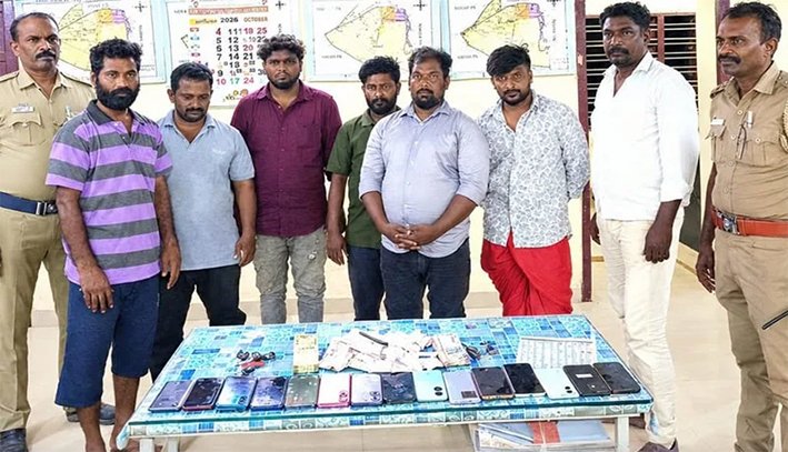 தூத்துக்குடியில் வெளிமாநில லாட்டரி விற்ற 7 பேர் கைது!