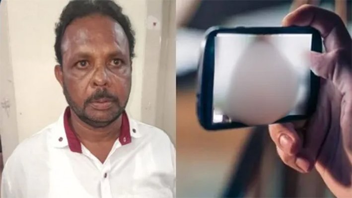 செவிலியர் குளிப்பதை செல்போனில் வீடியோ எடுத்த நபர் கைது
