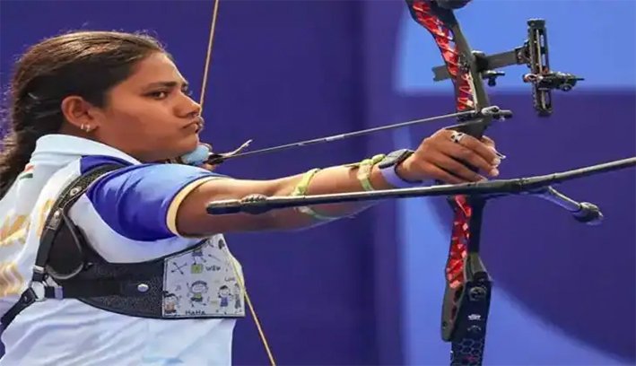 வில்வித்தையில் தங்கம் வென்று இந்திய மகளிர் அணி அசத்தல்